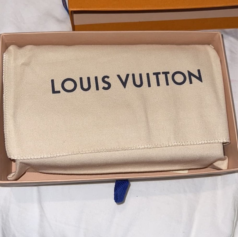 Louis Vuitton Flore Chain Wallet Monogram Canvas M67405