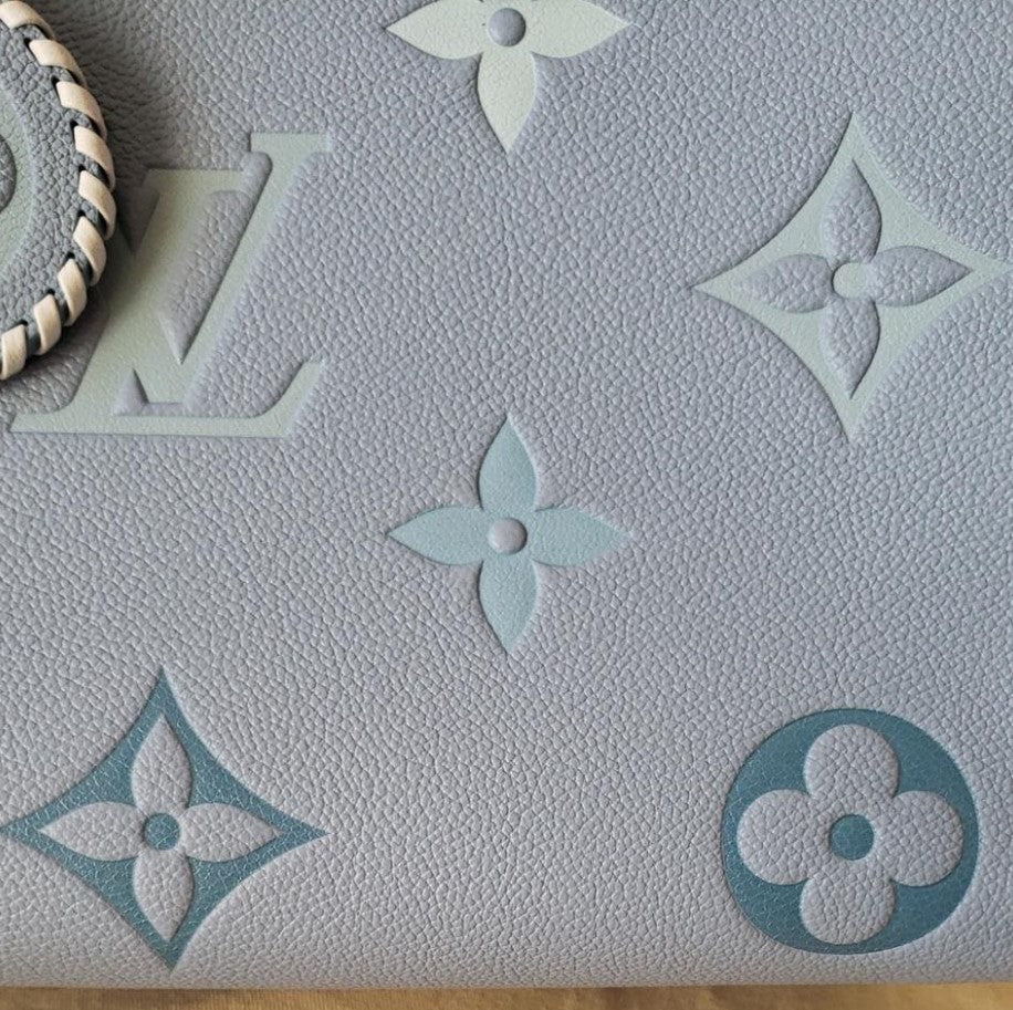 Louis Vuitton Onthego Giant Monogram Blue Tote Bag M45718