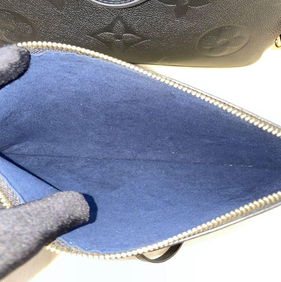 Louis Vuitton Neverfull MM Noir Empreinte Bag M45685