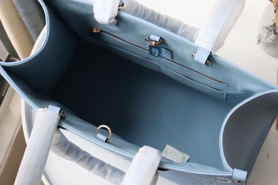 Louis Vuitton Onthego Giant Monogram Blue Tote Bag M45718