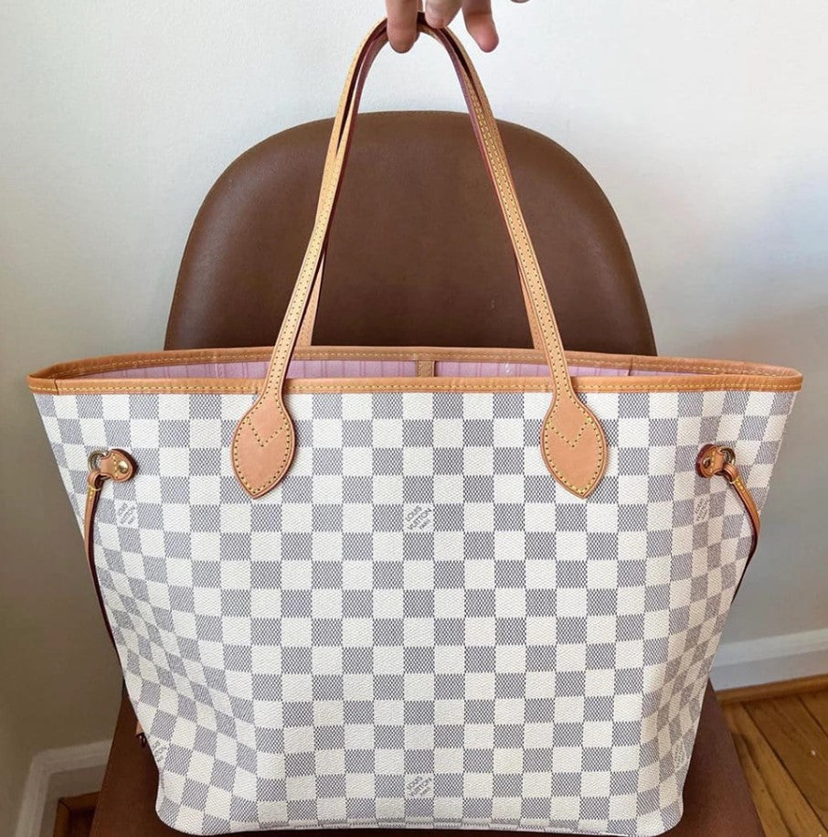 Louis Vuitton Neverfull MM Damier Azur Bag N41605