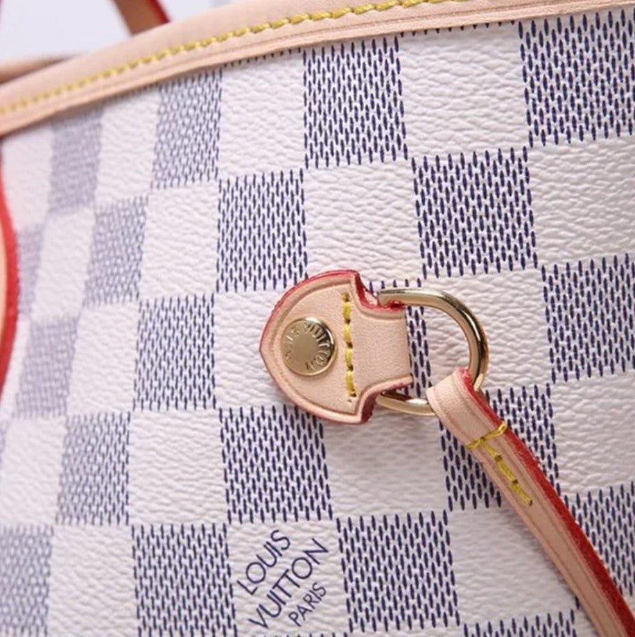 Louis Vuitton Neverfull MM Damier Azur Bag N41605