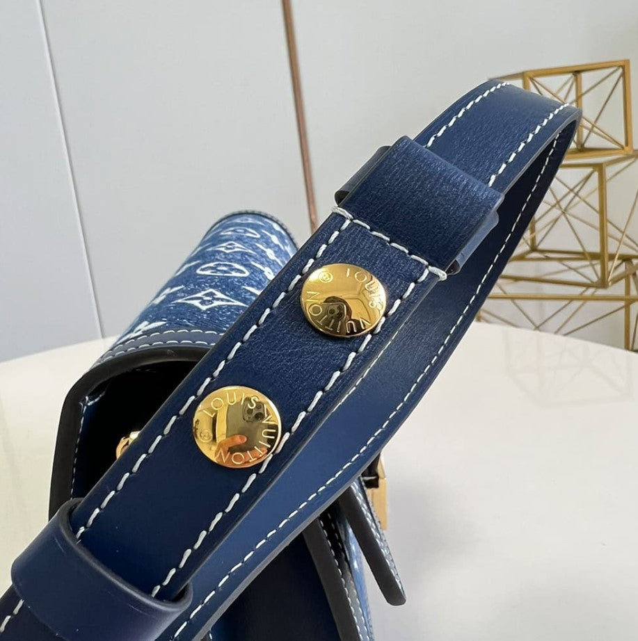 Louis Vuitton Dauphine MM Denim Bag M59631