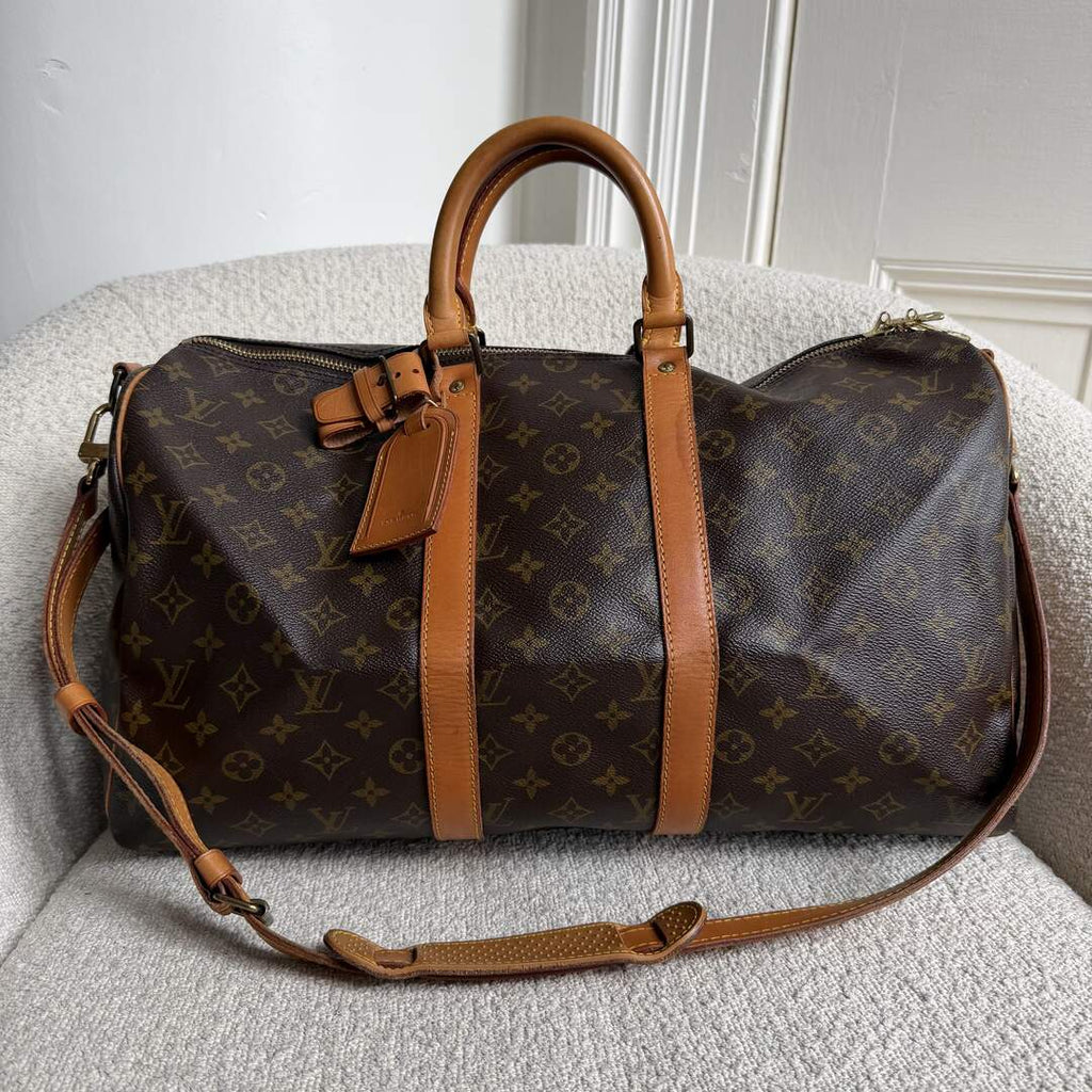 Louis Vuitton Monogram Keepall 45 Bandouliere