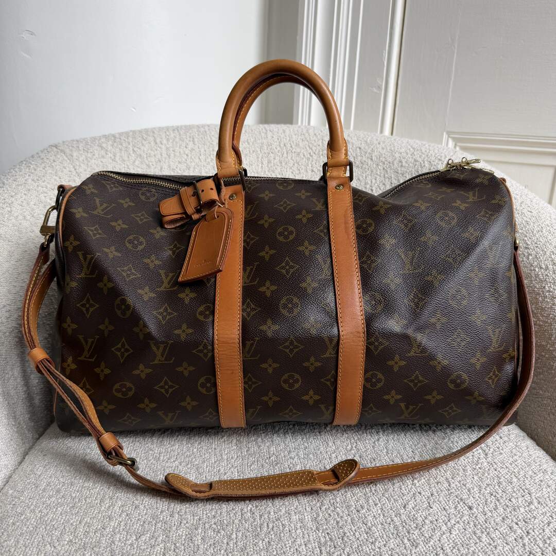 Louis Vuitton Monogram Keepall 45 Bandouliere