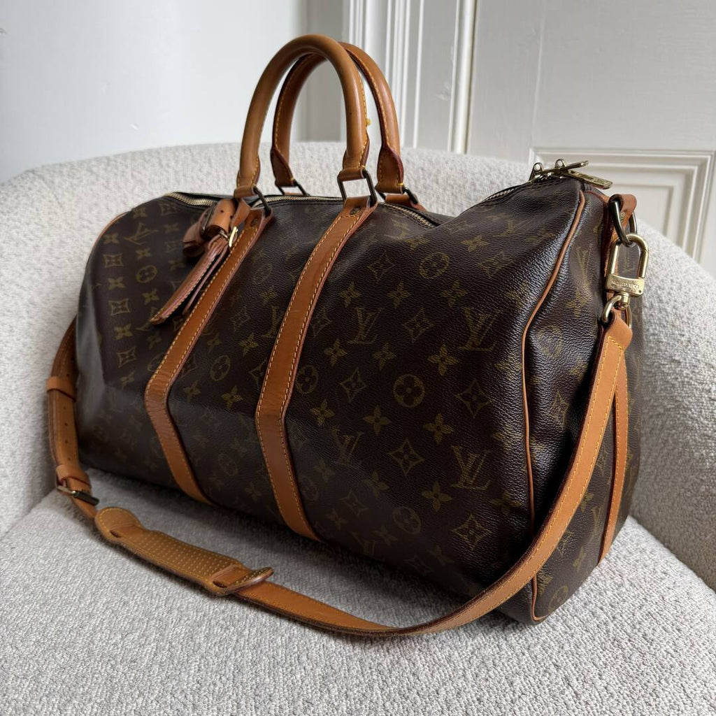Louis Vuitton Monogram Keepall 45 Bandouliere
