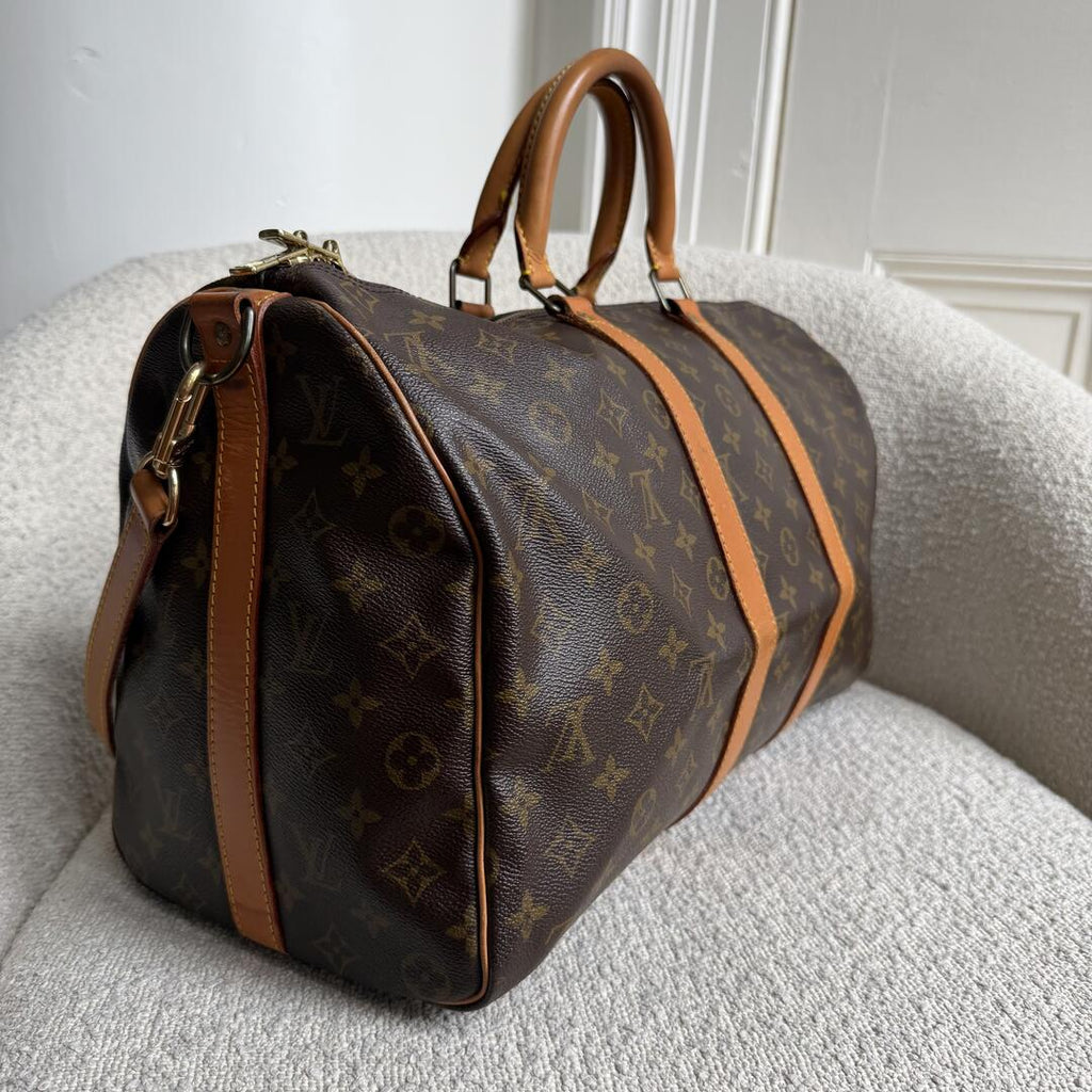Louis Vuitton Monogram Keepall 45 Bandouliere