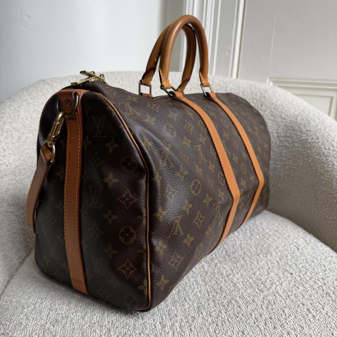 Louis Vuitton Monogram Keepall 45 Bandouliere
