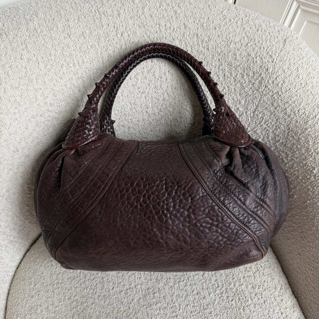 Fendi Spy Dark Brown Handbag