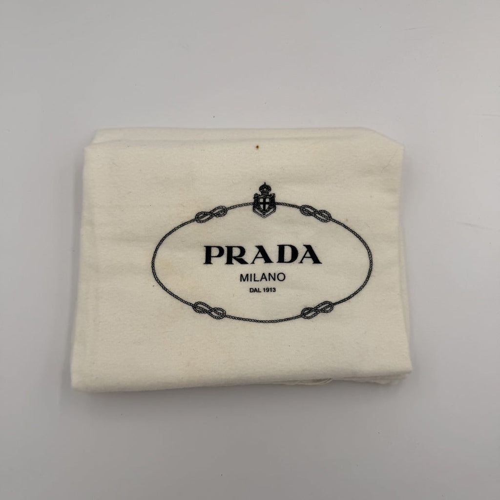 Prada Vitello Daino Camel Leather Shoulder Bag