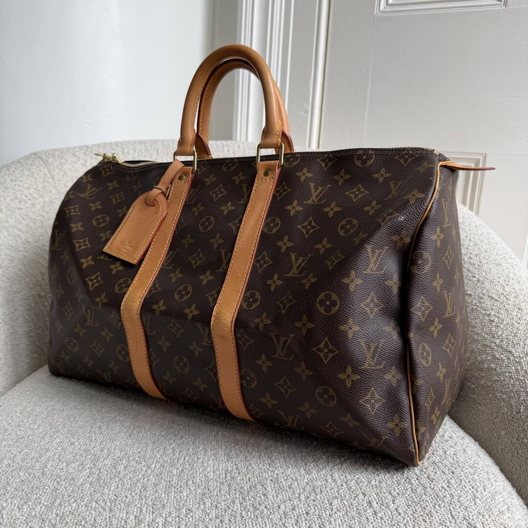 2001 Louis Vuitton Monogram Keepall 45