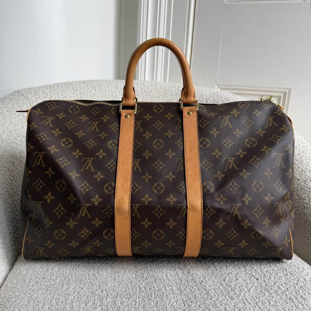 2001 Louis Vuitton Monogram Keepall 45