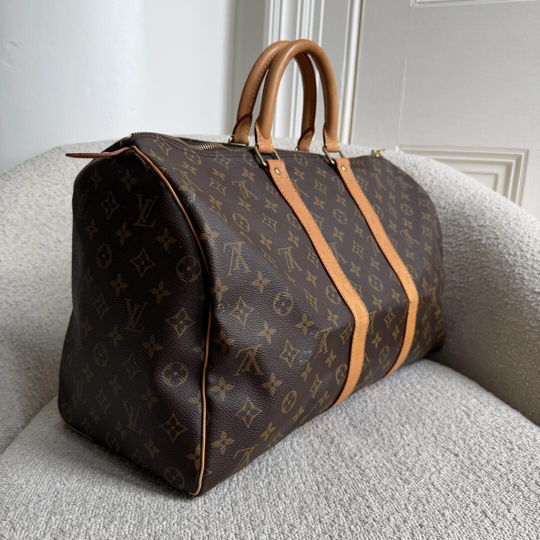 2001 Louis Vuitton Monogram Keepall 45
